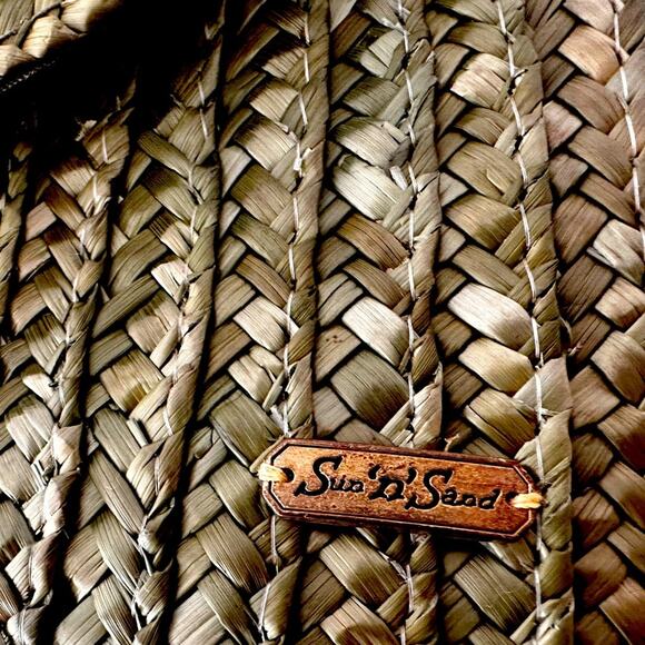 Sun n sand green purse clutch beach poolside vacation - Picture 3 of 8